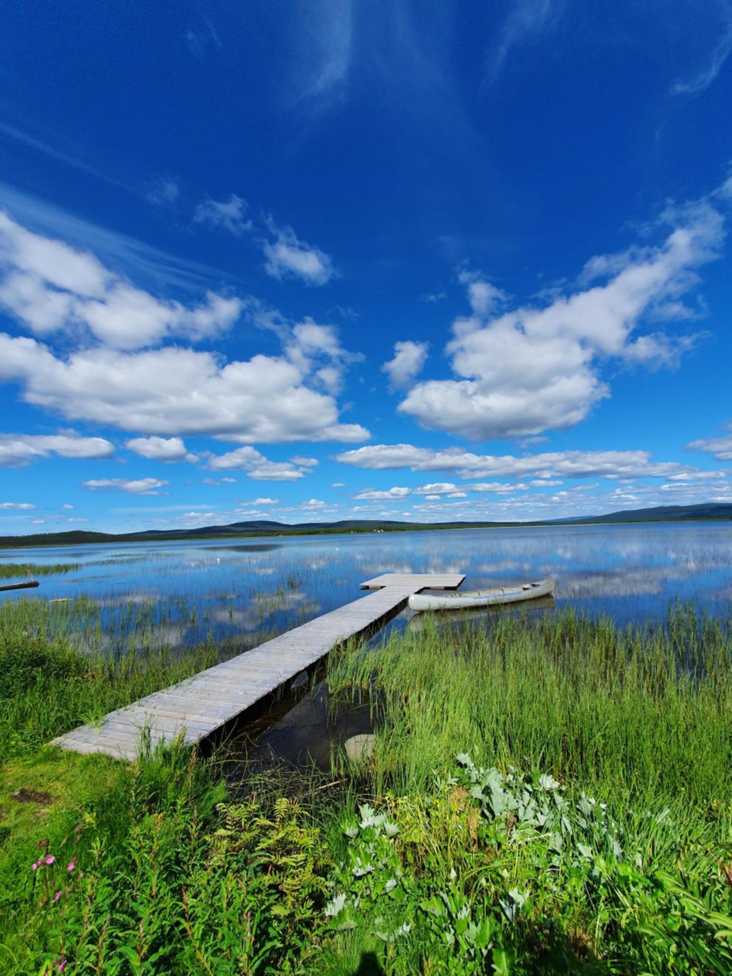 Camp Caroli Wooden Cabins Jukkasjärvi エクステリア 写真