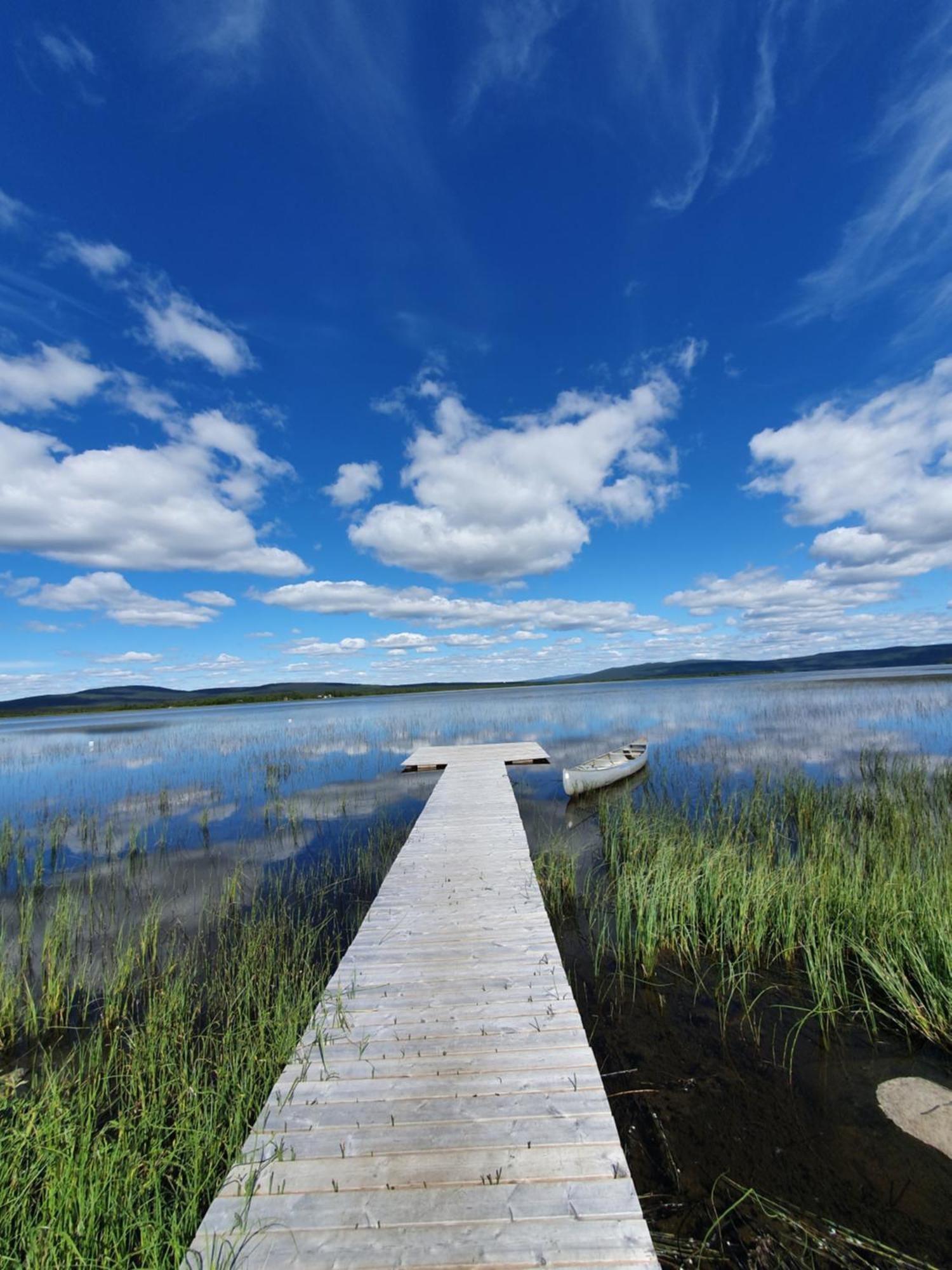 Camp Caroli Wooden Cabins Jukkasjärvi エクステリア 写真