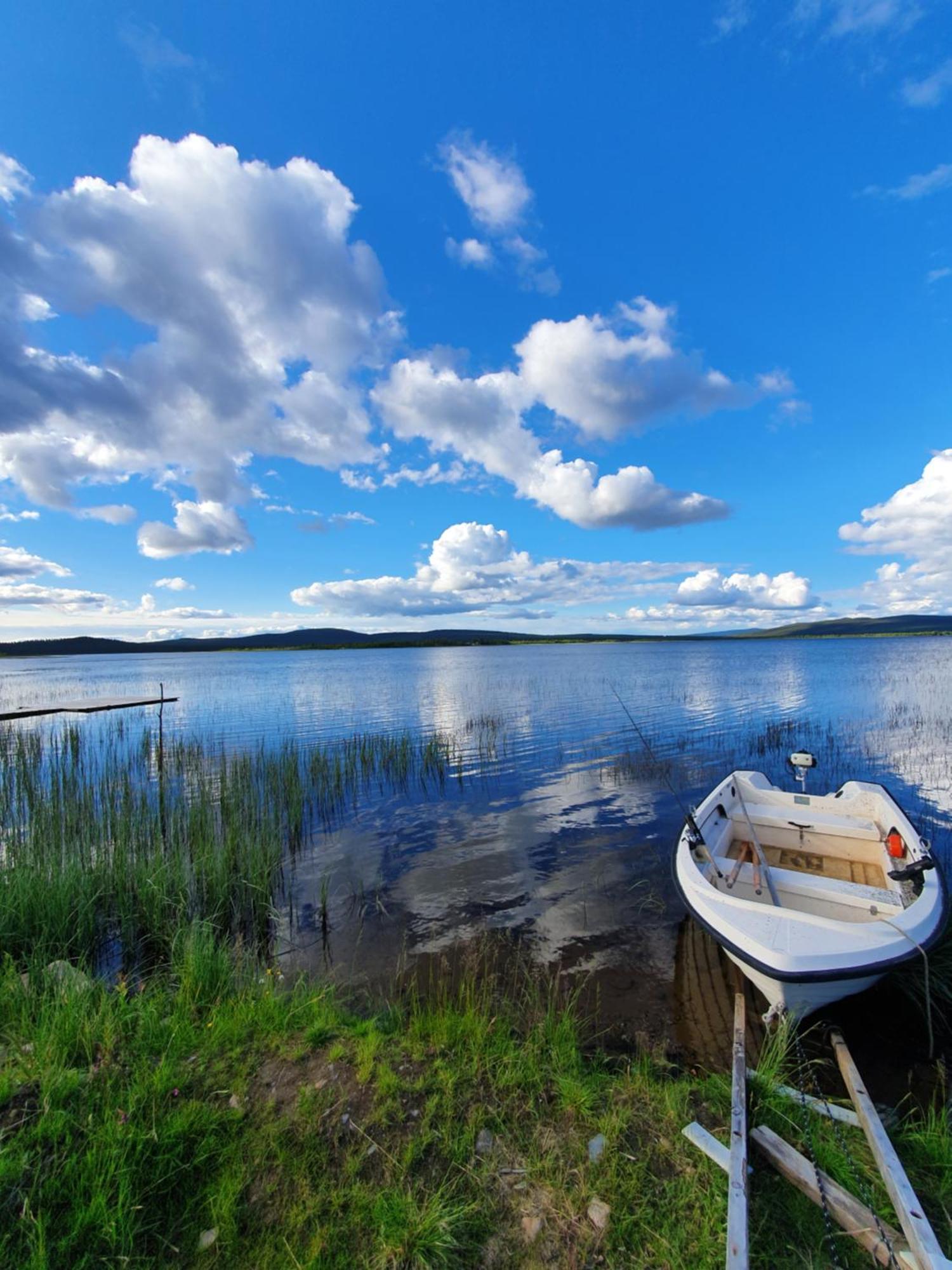 Camp Caroli Wooden Cabins Jukkasjärvi エクステリア 写真