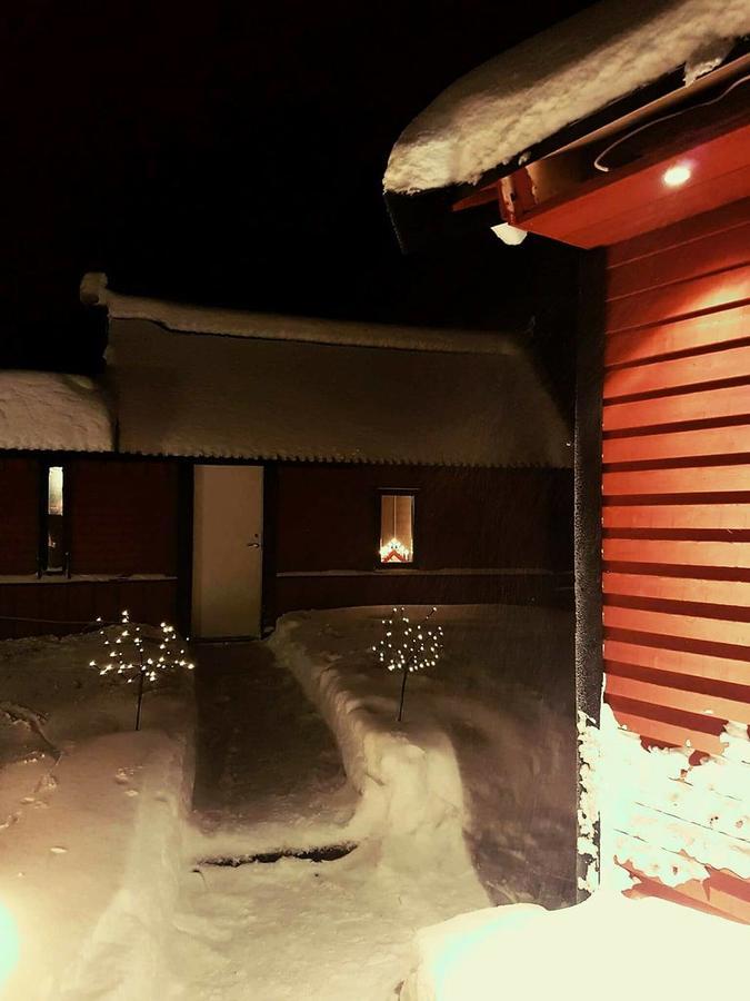 Camp Caroli Wooden Cabins Jukkasjärvi エクステリア 写真