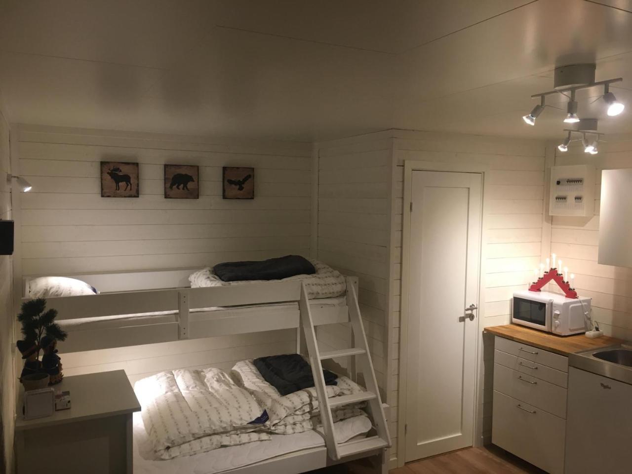 Camp Caroli Wooden Cabins Jukkasjärvi エクステリア 写真